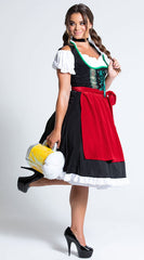 Oktoberfest Fraulein Costume - Image 2