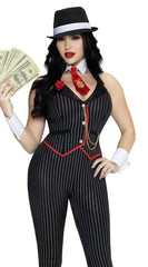 Mob Boss Babe Costume - Image 4