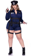 Plus Size PC Cop Bedroom Costume - Image 1