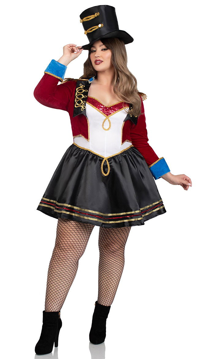 Plus Size Classic Ringmaster Costume - Image 1