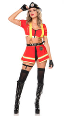 Hot Fire Fighter Costume - Image 4