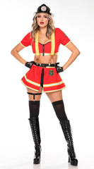 Hot Fire Fighter Costume - Image 2