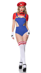 Sexy Plumber Babe Costume - Image 1
