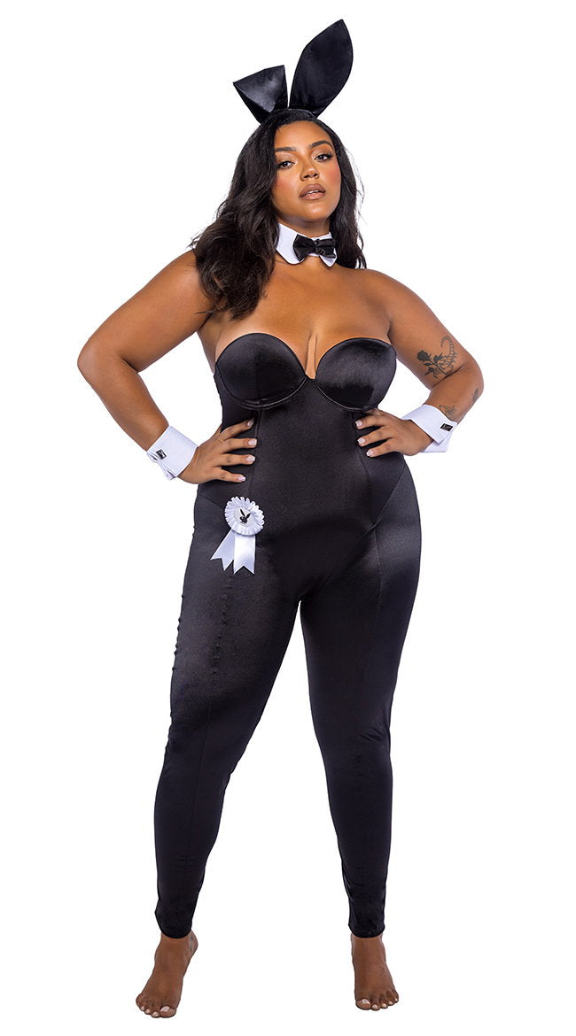 Plus Size Playboy Bunny Bodysuit - Image 1