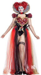Plus Size Heartthrob Queen Costume - Image 1