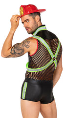 Men's Fireman Fever Costume - Image 2