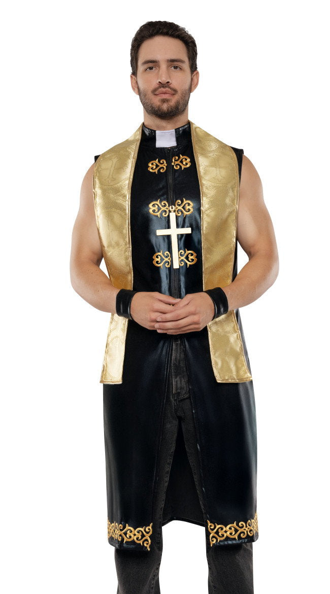 Men's Priest Costume - Image 1