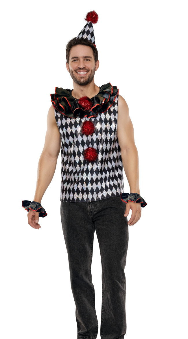 Men's Clown Costume - Image 1