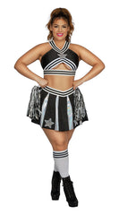 Plus Size Allstar Cheerleader Costume - Image 1