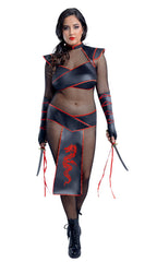 Plus Size Alluring Assassin Costume - Image 1