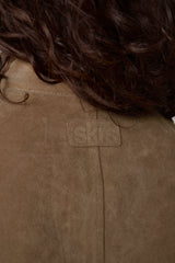 Lady Faux Suede Jacket