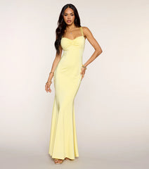 Caitlyn Strappy Open Back Formal Dress