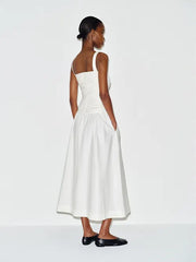 Nesta Dress In White