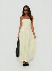 So Far So Good Maxi Dress Butter