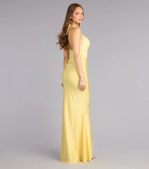 Ashlee Lace Halter Mermaid Formal Dress