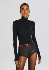 Ballet Turtleneck Bodysuit