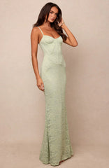 Blossom Belle Maxi Dress Sage