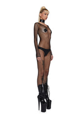 Rash Actions Fishnet Body Stocking
