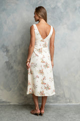 Jaylen Floral Midi Dress