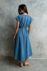 Louis Denim Midi Dress