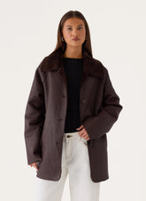 Kaelyn Jacket - Dark Chocolate
