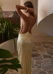 Cleodora Maxi Dress - Yellow