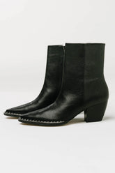 Caty Ankle Bootie in Black