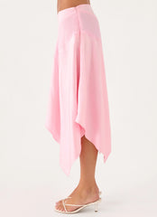 Klose Midi Skirt - Pink