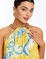 Bijou Halter Midi Dress