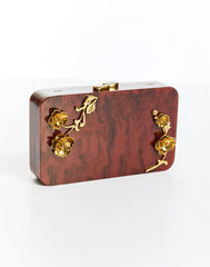 Augustine Gilded Tortoise Acrylic Bag