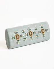 Pre-Order - Peridot Beaded Clutch
