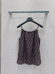 Fendi 25 Suit Brown Polyester Fiber