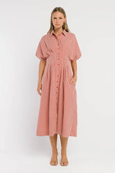 Collins Maxi Dress in Red