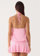 Make It Right Mini Dress - Pink