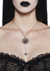 Arachnid Affairs Spider Necklace