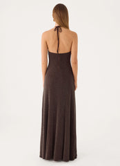 Summer Dream Maxi Dress - Chocolate