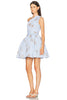 Paula Dress In Multi Blue