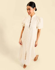 Elliana Barong Midi Dress