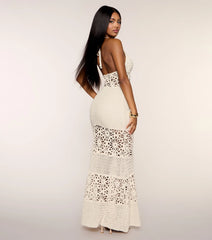 Penny Crochet Mermaid Formal Dress