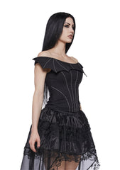 Bat Baddie Corset Top