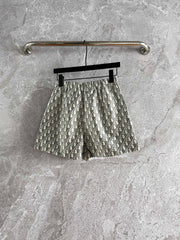 CD Monogram Culottes Gray mix Beige Polyester
