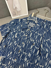 Dior 25C Polo Shirt Mix Long Skirt 228765