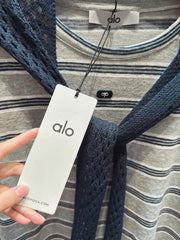 ALO T-SHIRT WITH SCARF STYLE 153