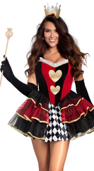 Queen of Hearts Costume - Image 1