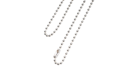 Ball Chain Necklace 30 inches - Silver CHRM0410