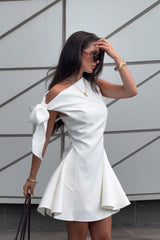 It’s A Match Mini Dress White