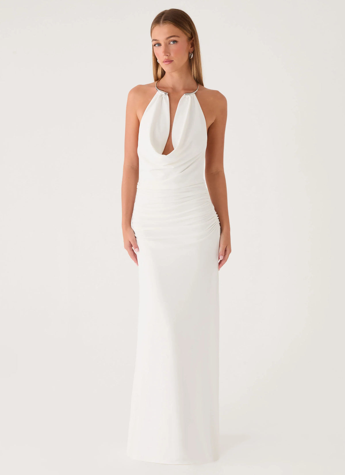 Hena Maxi Dress - White