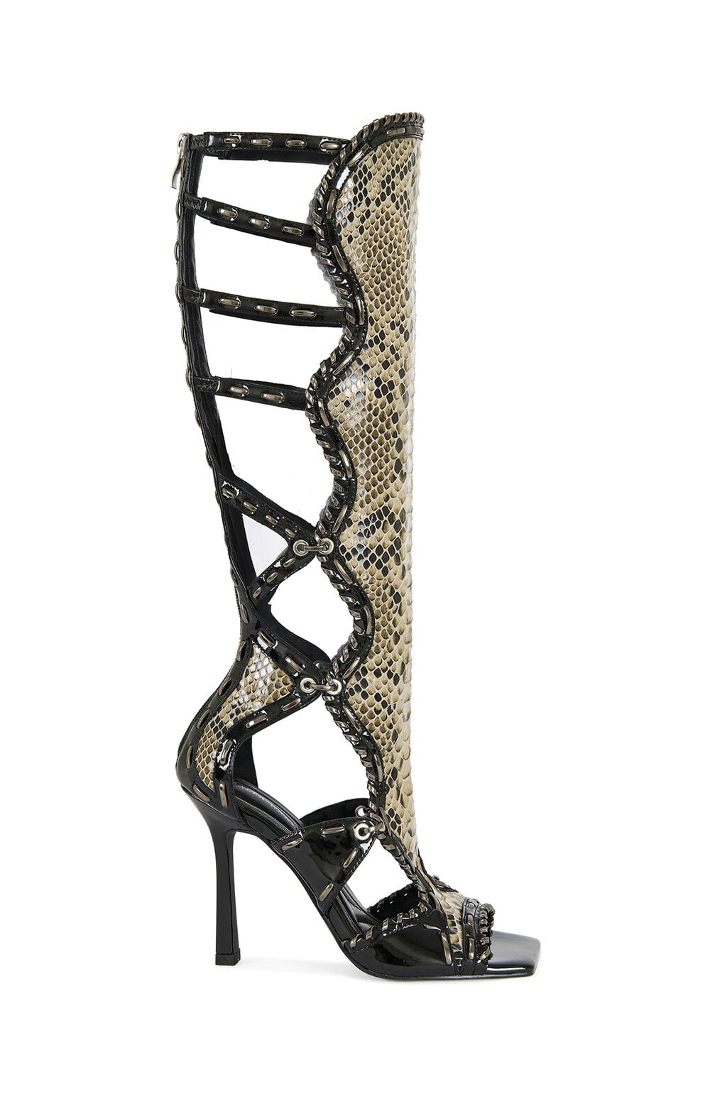 Women's Indranihigh Snakeskin Boots