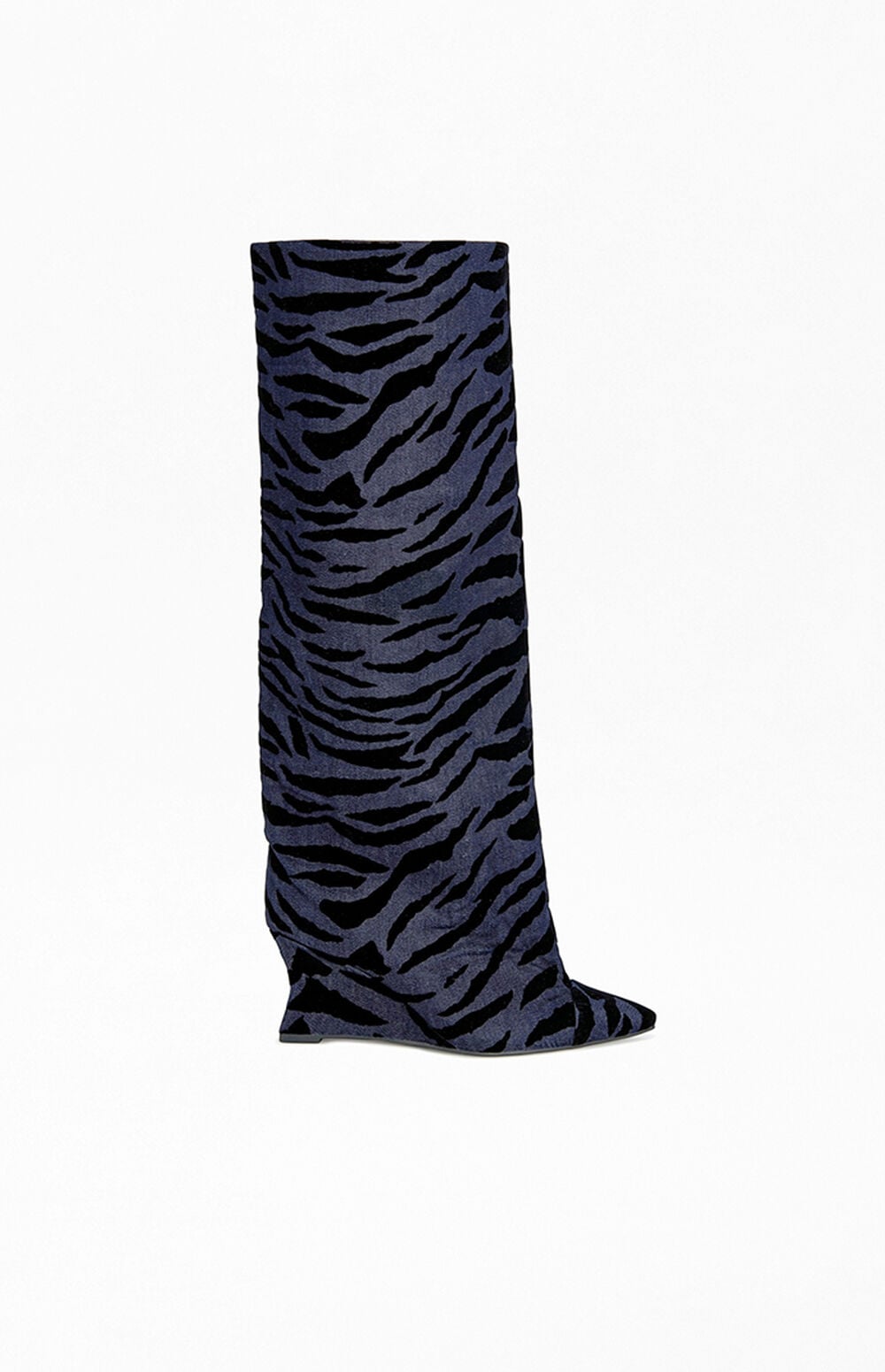 Women's Kenya Denim Tiger Wedge Boots