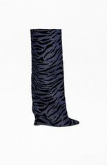 Women's Kenya Denim Tiger Wedge Boots